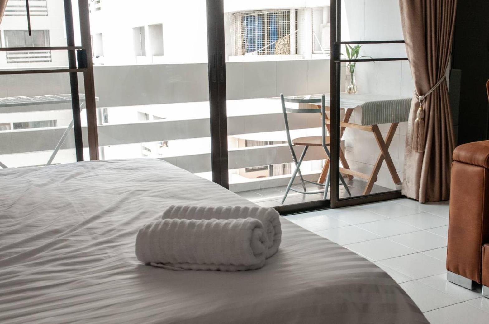 Cozy 1Br Walk To Bts And Airport Rail Link Close To Malls T Bangkok Dış mekan fotoğraf